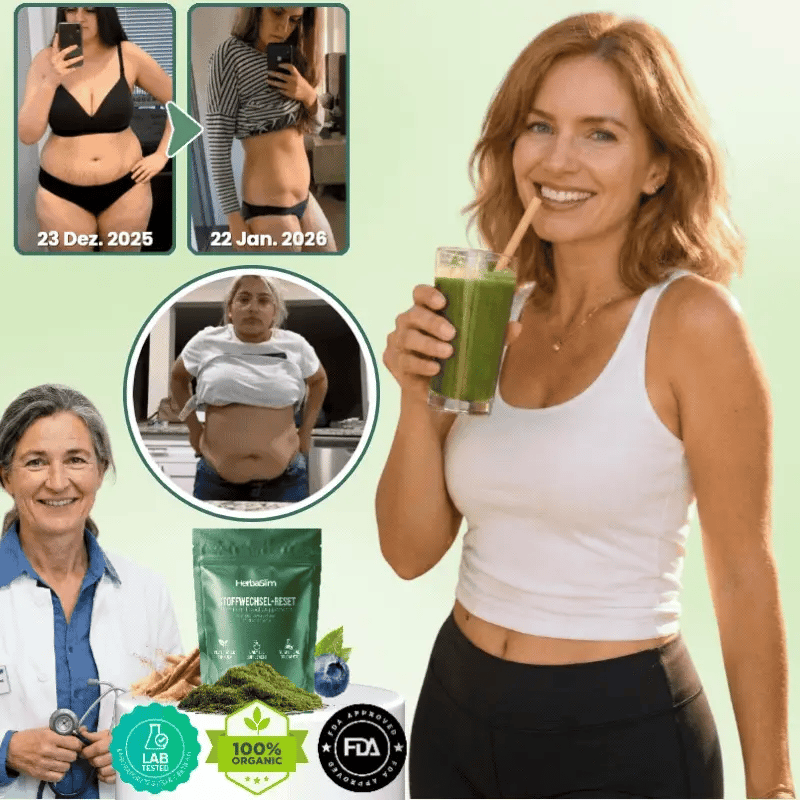 HerbaSlim™ Stoffwechsel-Reset | Bis zu 10 kg Gewichtsverlust pro Monat mit einer 100 % pflanzlichen Matcha-Formel – ohne Nebenwirkungen