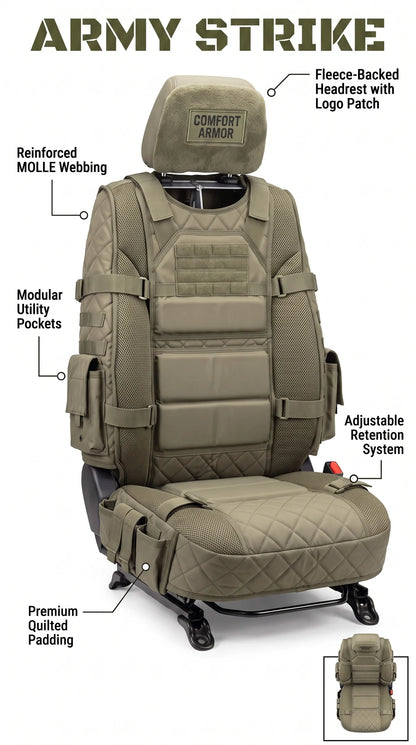 Lumi Strike Car Seat Covers