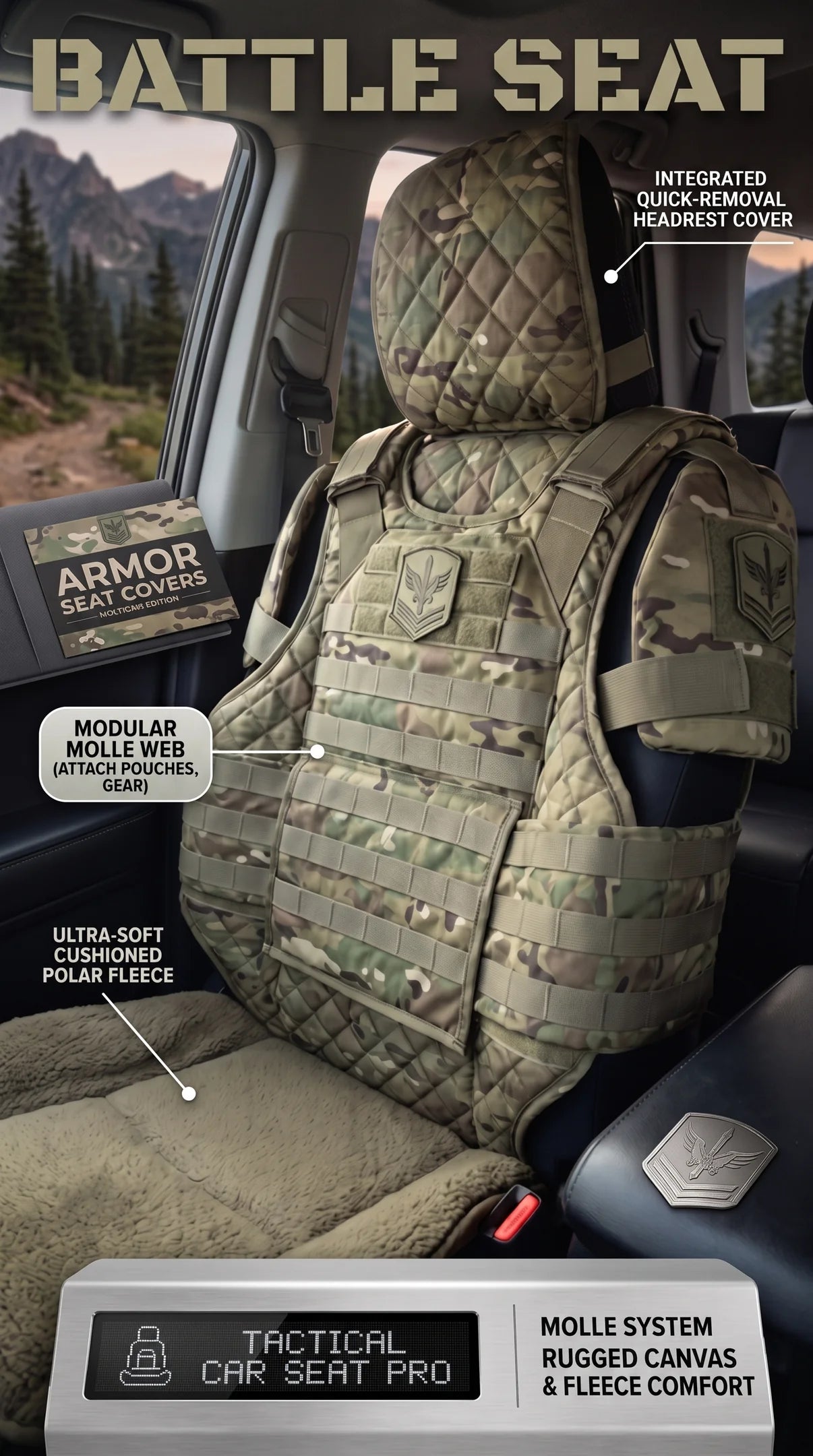 Lumi Strike Car Seat Covers