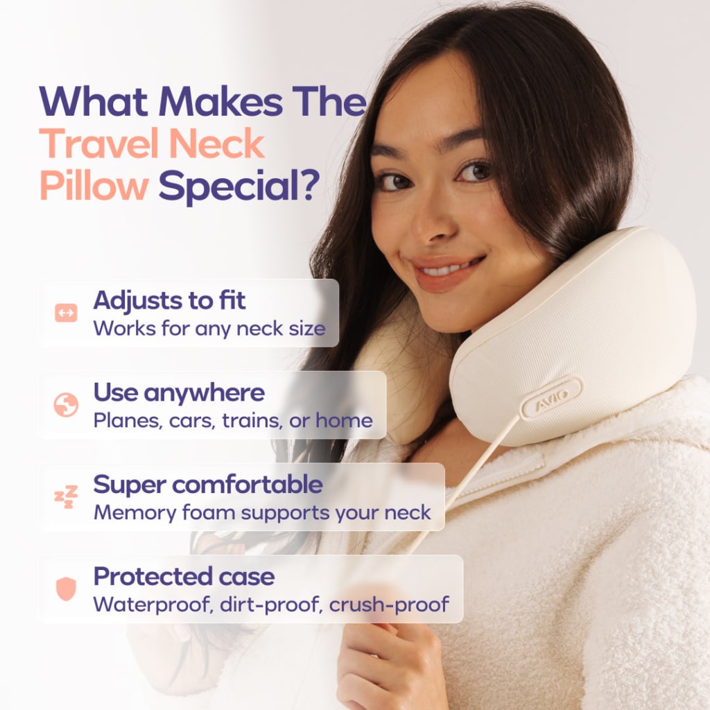 Mellow x AVIO Travel Neck Pillow