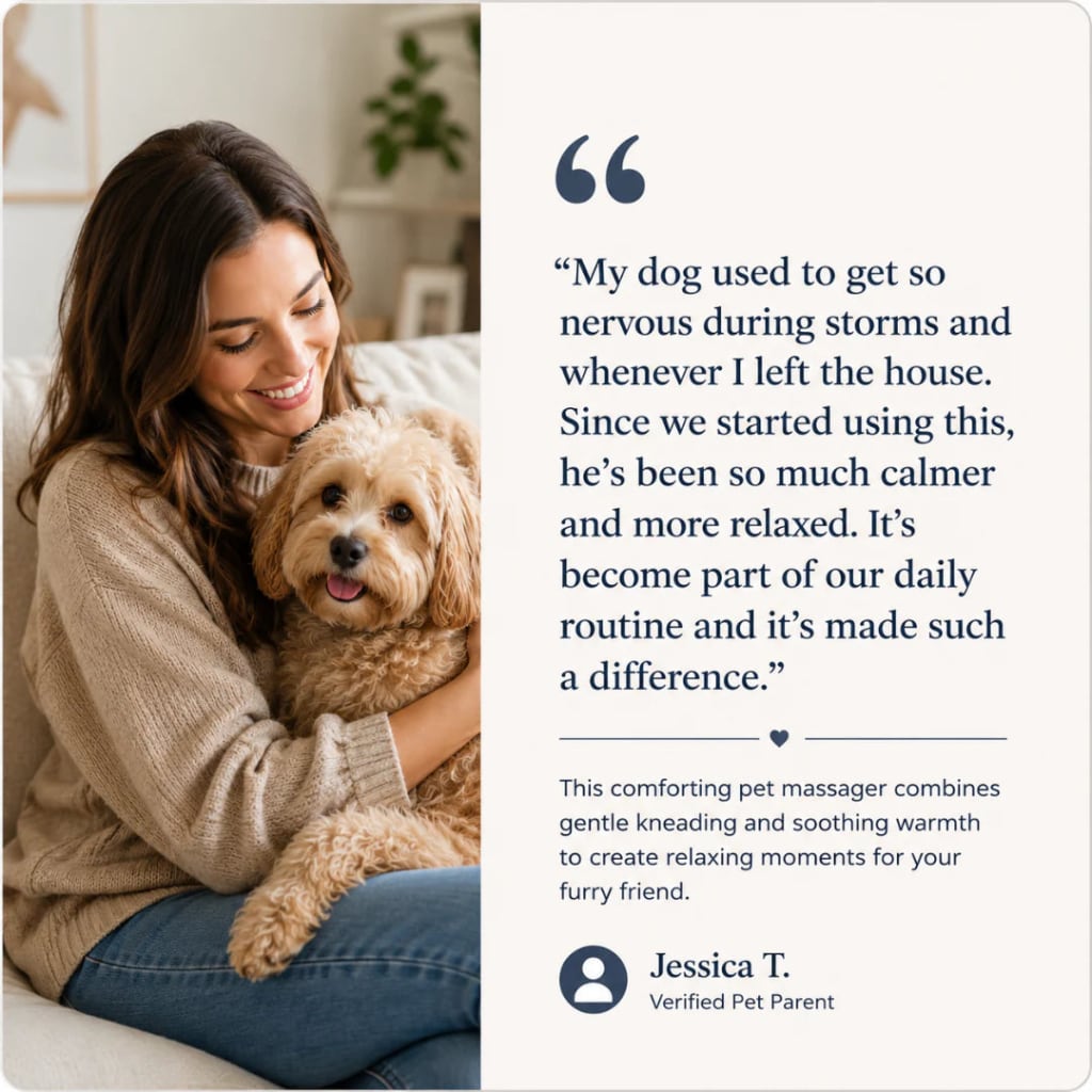 LumiVera™ - Pet Calming Massager
