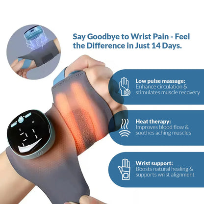 LumiVera™- Smart EMS & Heat Therapy Wrist Massager