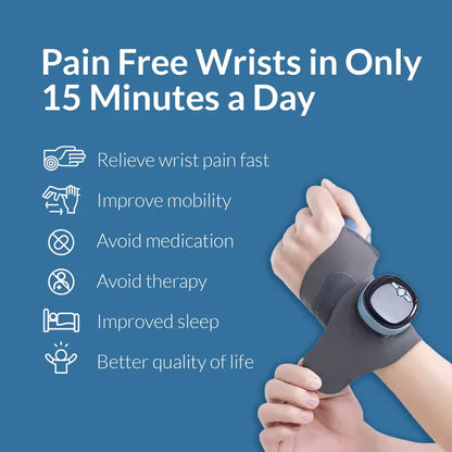 LumiVera™- Smart EMS & Heat Therapy Wrist Massager