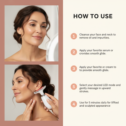 Lumivera 7-in-1 LED Facial Sculptor